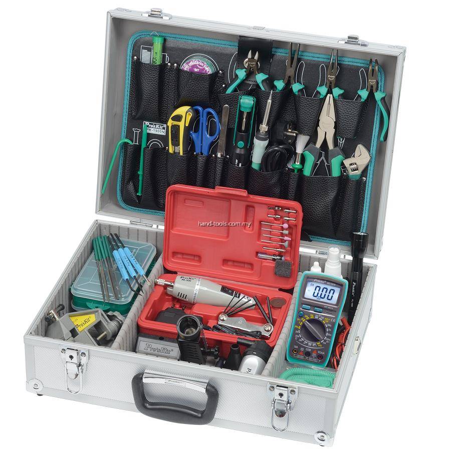 ProsKit 1PK1900NB Electronic Tool Kit (220V, Metric)